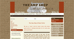 Desktop Screenshot of ampshopmusic.com